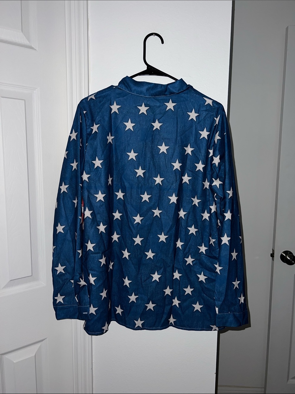 America 250 Patriotic Button Up Shirt Stars & Stripes - Picture 2 of 2